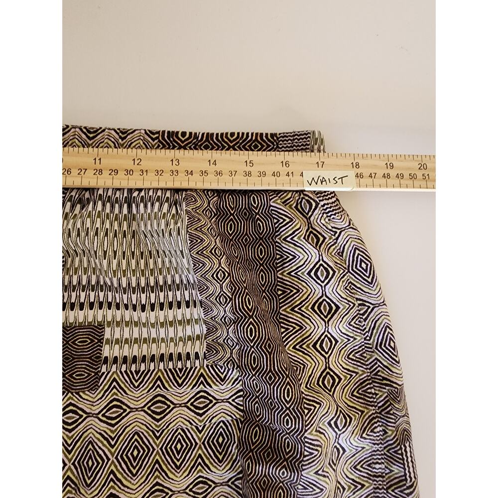 Royalty For Me Brown Tan Patchwork Geometric Desi… - image 6